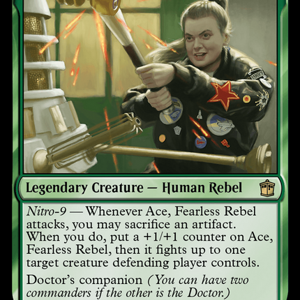 Ace, Fearless Rebel [Doctor Who] Surge Foil