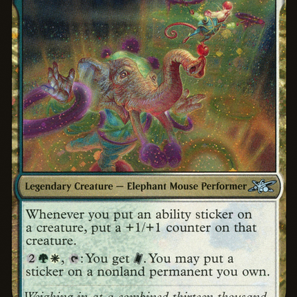 Tusk and Whiskers [Unfinity] Galaxy Foil