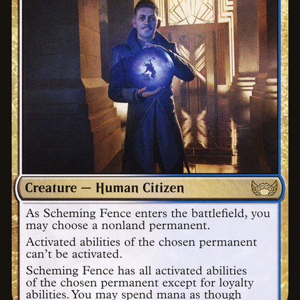 Scheming Fence [Streets of New Capenna]
