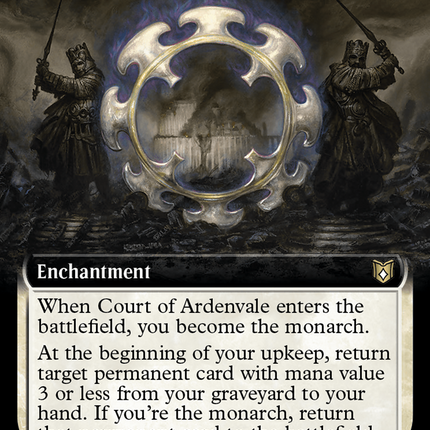 Court of Ardenvale (Extended Art) [Wilds of Eldraine Commander]