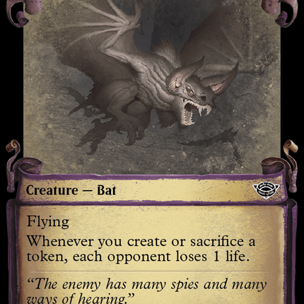 Mirkwood Bats (Showcase) [The Lord of the Rings: Tales of Middle-earth]
