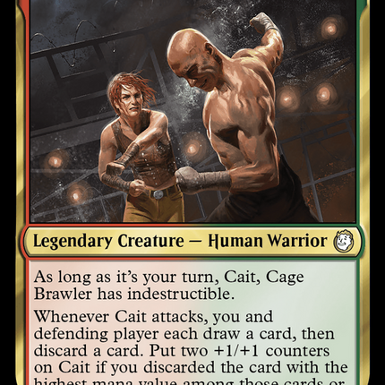 Cait, Cage Brawler [Fallout] Surge Foil