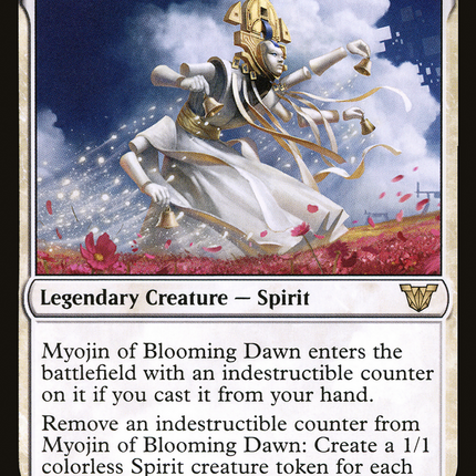 Myojin of Blooming Dawn [Neon Dynasty Commander]