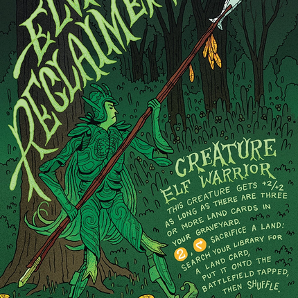 Elvish Reclaimer [Secret Lair Drop Series]