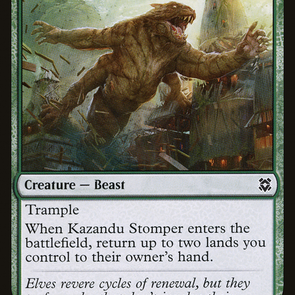 Kazandu Stomper [Zendikar Rising]
