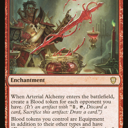 Arterial Alchemy [Crimson Vow Commander]