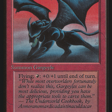 Granite Gargoyle [Limited Edition Beta]