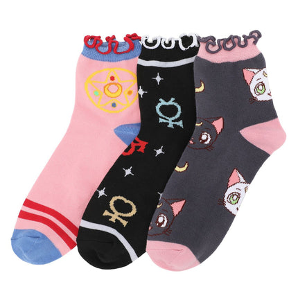 SAILOR MOON CRYSTAL - 2 PACK QUARTER SOCKS