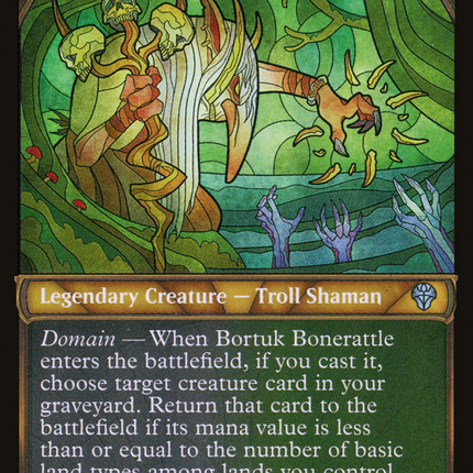 Bortuk Bonerattle (Showcase) [Dominaria United] Textured Foil