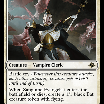 Sanguine Evangelist [The Lost Caverns of Ixalan Promos]