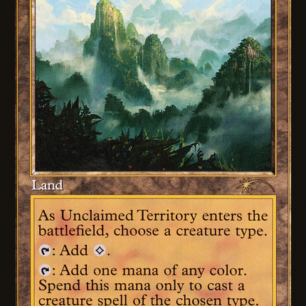Unclaimed Territory (Retro) [Wizards Play Network 2023]