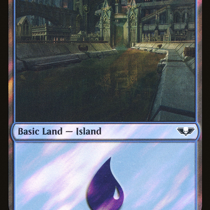 Island (307★) [Warhammer 40,000 Commander] Surge Foil