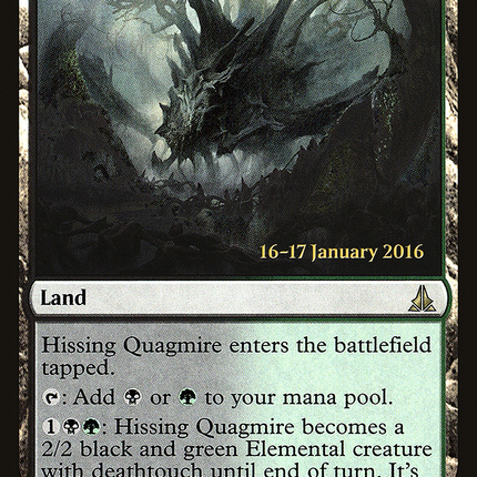 Hissing Quagmire [Oath of the Gatewatch Promos] Prerelease Foil