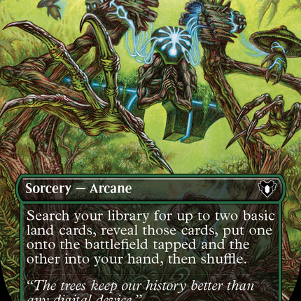 Kodama's Reach (Borderless) [Commander Masters]