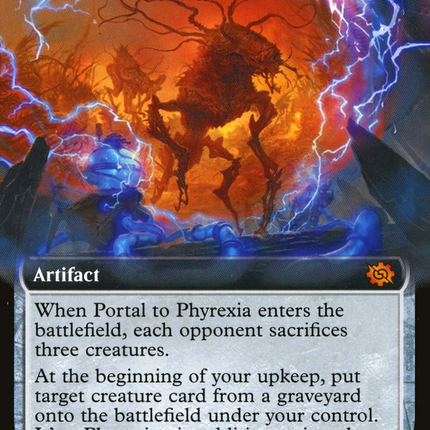 Portal to Phyrexia (Extended Art) [The Brothers' War]