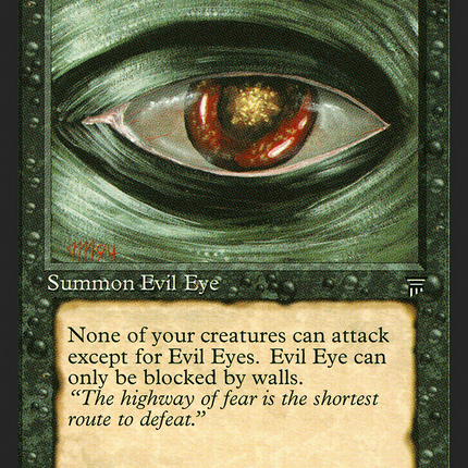 Evil Eye of Orms-By-Gore [Legends]