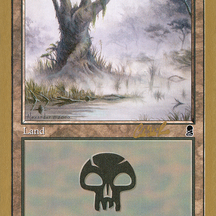 Swamp (CR341) [World Championship Decks 2002]