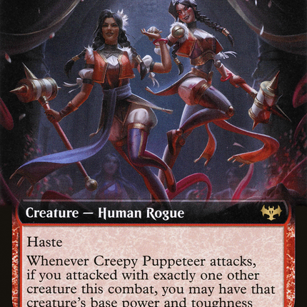 Creepy Puppeteer (Extended Art) [Innistrad: Crimson Vow]