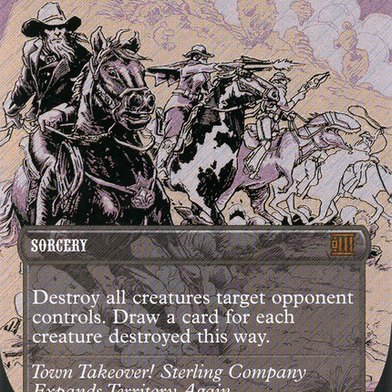 Overwhelming Forces (Borderless) [Breaking News] Textured Foil