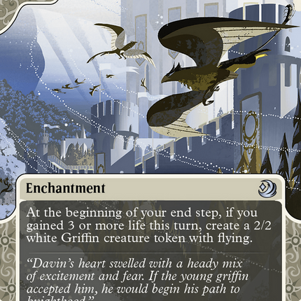 Griffin Aerie (Showcase) (Borderless) [Wilds of Eldraine: Enchanting Tales]