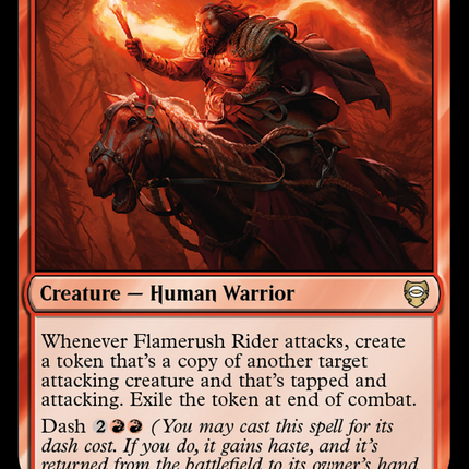 Flamerush Rider [Tales of Middle-earth Commander]