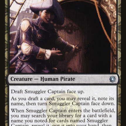 Smuggler Captain (draft) [Conspiracy: Take the Crown]