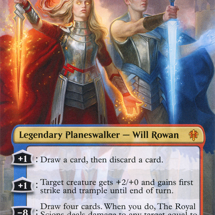 The Royal Scions (Borderless) [Throne of Eldraine]
