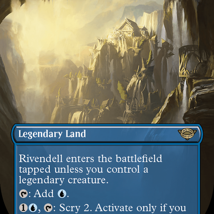 Rivendell (Borderless) [The Lord of the Rings: Tales of Middle-earth] Surge Foil