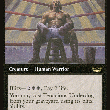 Tenacious Underdog (Showcase) [Streets of New Capenna] Foil