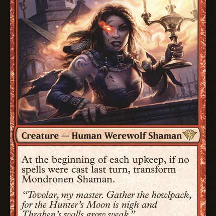 Mondronen Shaman // Tovolar's Magehunter [Dark Ascension]