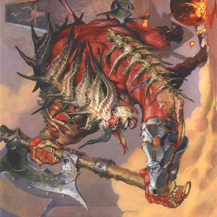 Spinehorn Minotaur // Spinehorn Minotaur (Borderless) [Modern Horizons Art Series]
