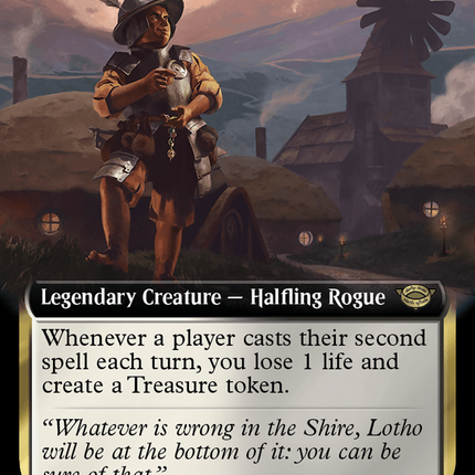Lotho, Corrupt Shirriff (Extended Art) [The Lord of the Rings: Tales of Middle-earth] Surge Foil