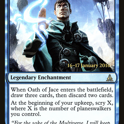 Oath of Jace [Oath of the Gatewatch Promos] Prerelease Foil