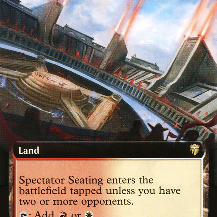 Spectator Seating (Extended Art) [Commander Legends]