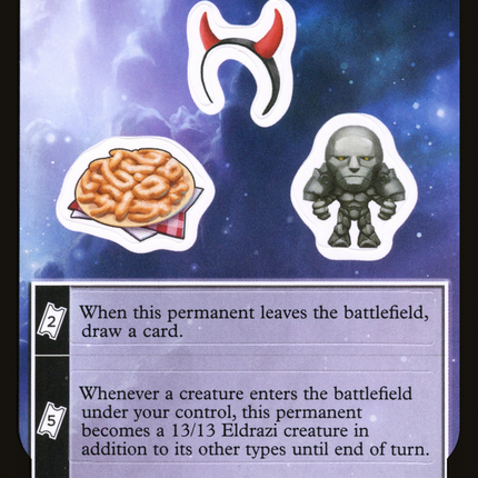 Cool Fluffy Loxodon [Unfinity Sticker Sheets] Foil
