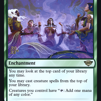 Elven Chorus [Tales of Middle-earth Promos] Prerelease Foil