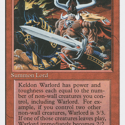 Keldon Warlord [Fourth Edition]