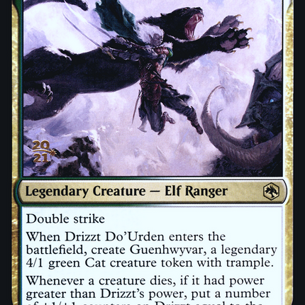 Drizzt Do'Urden [Adventures in the Forgotten Realms Promos] Prerelease Foil