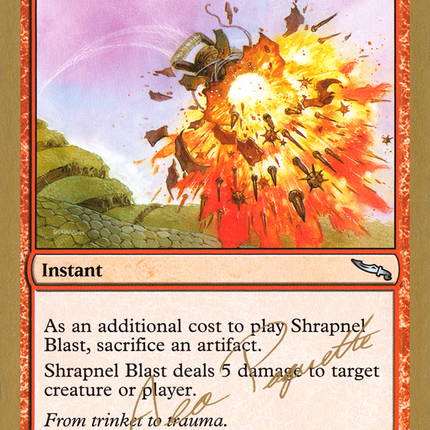 Shrapnel Blast [World Championship Decks 2004]