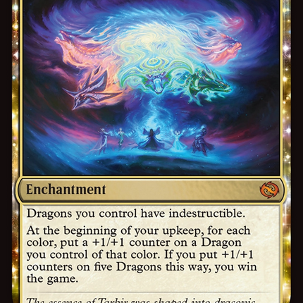Call the Spirit Dragons [Tarkir: Dragonstorm] Foil