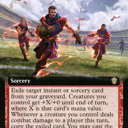 Surge to Victory (Extended Art) [Commander 2021]