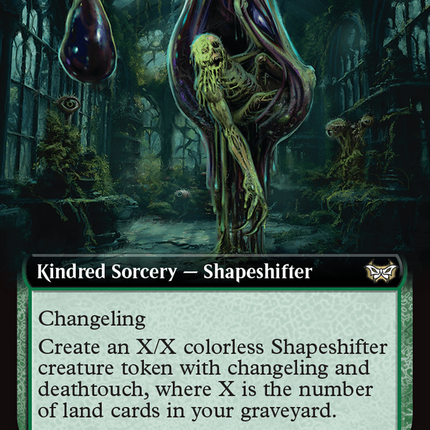 Formless Genesis (Extended Art) [Duskmourn: House of Horror Commander]