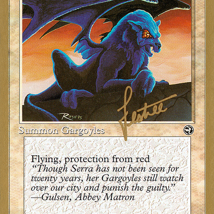 Abbey Gargoyles [Pro Tour Collector Set]