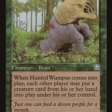 Hunted Wumpus [Mercadian Masques]