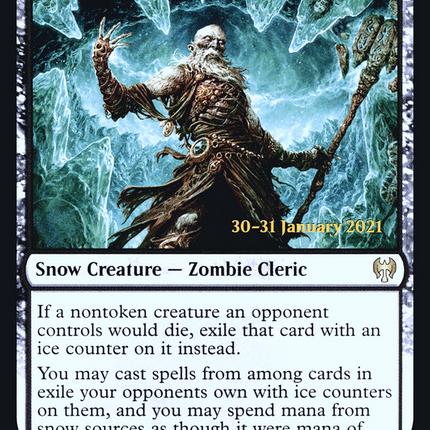 Draugr Necromancer [Kaldheim Promos] Prerelease Foil