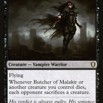 Butcher of Malakir [Commander Legends: Battle for Baldur's Gate]
