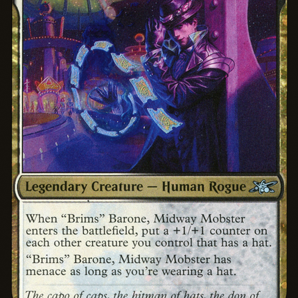 "Brims" Barone, Midway Mobster [Unfinity] Galaxy Foil