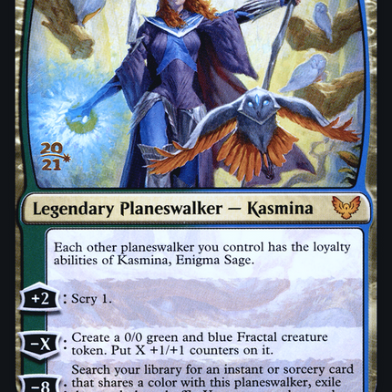 Kasmina, Enigma Sage [Strixhaven: School of Mages Promos] Prerelease Foil