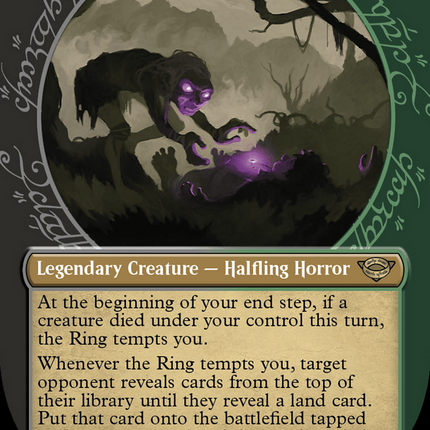 Sméagol, Helpful Guide (Showcase) (Borderless) [The Lord of the Rings: Tales of Middle-earth] Surge Foil
