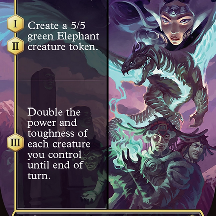 Roar of Endless Song (Borderless) [Tarkir: Dragonstorm] Foil